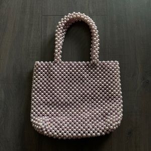 Skinny Dip London Pink Beaded Bag/Purse